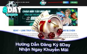 Hướng Dẫn Đăng Ký 8Day Nhận Ngay Khuyến Mãi