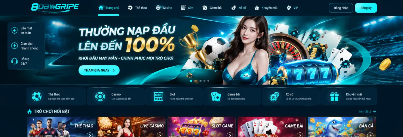 Trang chủ của 8DAY